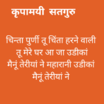 चिन्ता पुर्णी तू चिंता हरने वाली